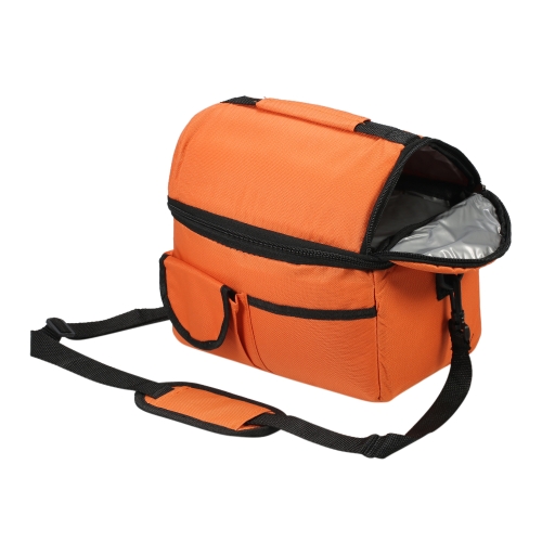 

Esonmus Portable Double-Deck Leakproof изолированный кулер Lunch Bag Baby Bottle Теплоизоляционная сумка с съемным плечевым ремнем