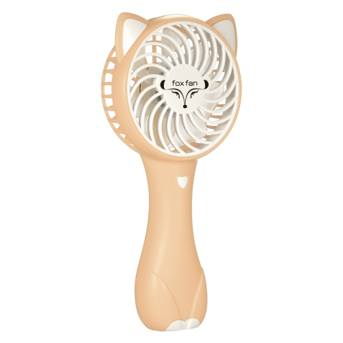 

Mini Portable USB Fan 3 Speed Handheld Fan Fox Fan Pocket Fan