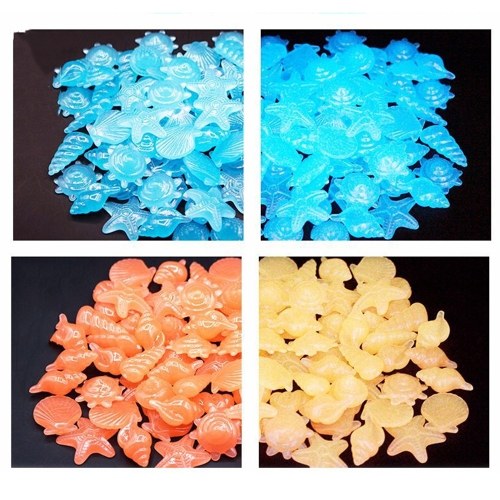 

30pcs/Bag DIY Home Decor Luminous Sea Conch Shell Starfish