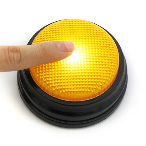 20s Voice Recordable Talking Button Sound Button Answer Buzzer with Led