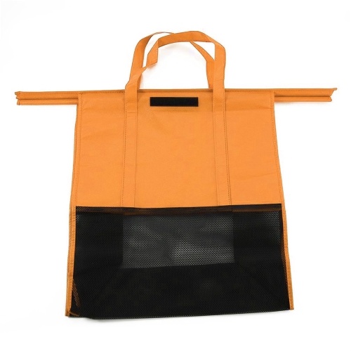 

Reusable Large Capacity Foldable Solid Supermarket Handbag Shopping Bags