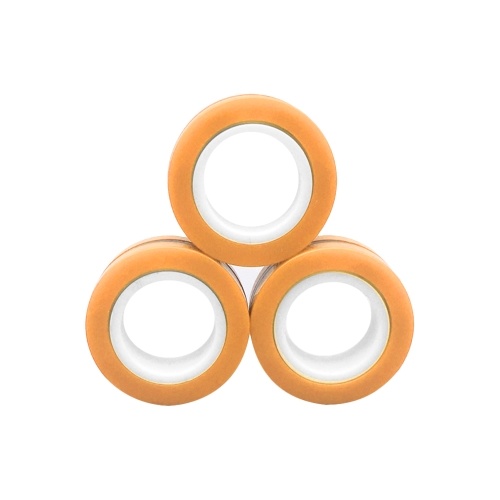 

Magnetic Toys Magnetic Ring Toys Children Fingertip Toys Magic Rings Magnetic Bracelets Props Decompression Toys Anxiety Adult Rotating Toys