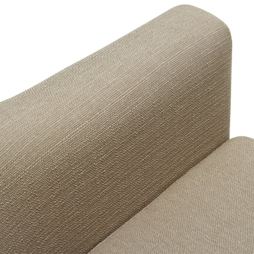 

iKayaa Mid-century Linen Fabric Tufted Living Room Accent Occasional Chair Modern Armchair Single Sofa for Bedroom Hotel Lounge Furniture W/ Rubber Wood Legs