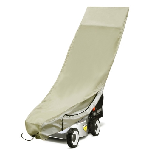 Lawn Mower Cover with Waterproof Coating Sun Shade Protective Cover