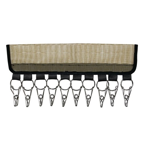 

Cap Organizer Hanger with 10 Clips Hat Holder Hat Organizer Baseball Cap Storage Rack for Hat Classification Clothes Drying Rack