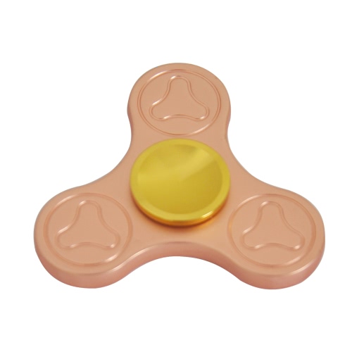 Nuovo caldo mini Premium metallo in lega di zinco Tri Fidget dito mano Spinner Spin Triangolo Widget fuoco giocattolo EDC tasca Desktoy regalo per l'ADHD Bambini Adulti alleviare lo stress Ansia