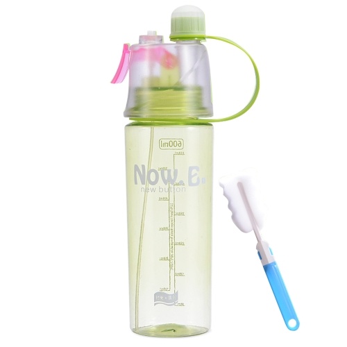 

Insulated Mist 'N Sip Water Bottle | BPA Free 2-in-1 Mist and Sip Function w/No Leak Pull Top Spout : 20 oz