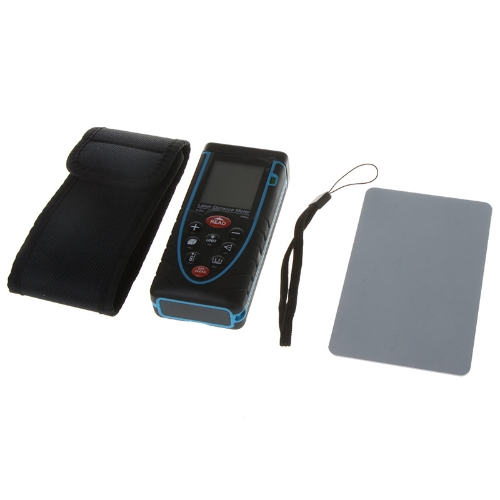 

100m/328ft Handheld Laser Distance Meter Rangefinder with Bubble Level Area Volume Measurer