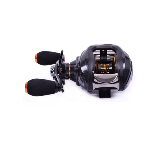 

Trulinoya TS1200 14BB 6.3:1 Left Hand Bait Casting Fishing Reel 13Ball Bearings+One-way Clutch Black