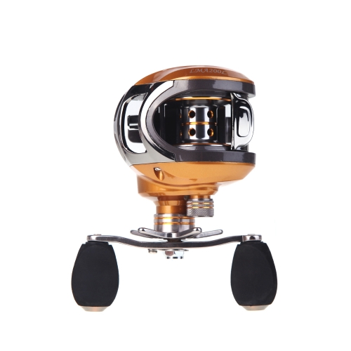 LMA200 10+1BB Ball Bearings Left Hand Baitcasting Fishing Reel High Speed 6.3:1