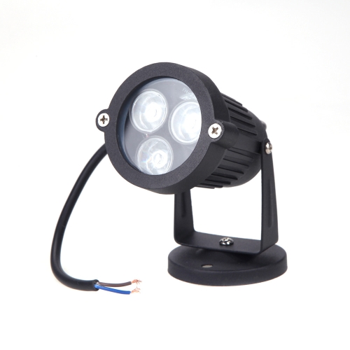 6W LED Lawn Light Lamp Spotlight IP65 Waterproof Outdoor Garden Pond Park Landscape Warm White DC12-24V