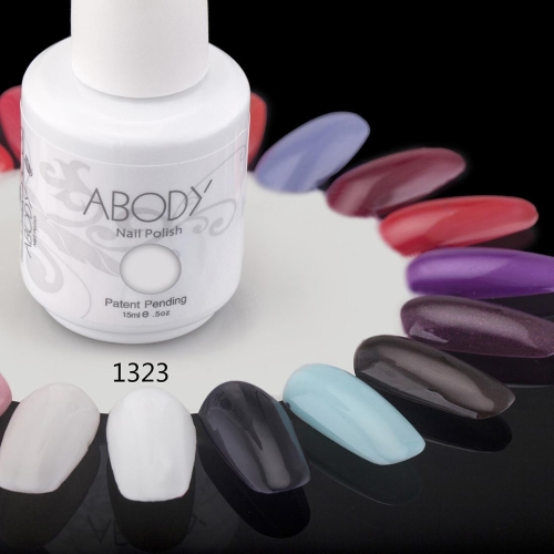 

Abody 15ml Soak Off Nail Gel Polish Nail Art Professional Lacquer Manicure UV Lamp & LED 177 Colors 1323