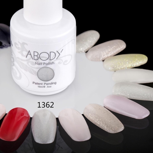 Abody 15ml Soak Off Nail Gel Polish Nail Art Professional Shellac Lacquer Manicure UV Lamp & LED 177 Colors 1362