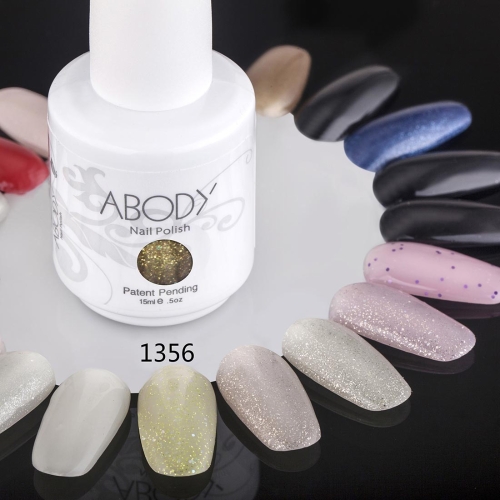 

Abody 15ml Soak Off Nail Gel Polish Nail Art Professional Lacquer Manicure UV Lamp & LED 177 Colors 1356