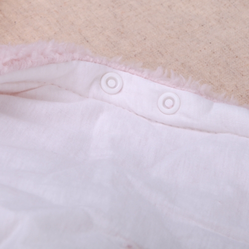 Unisex un pezzo caldo pile spesse siamesi pagliaccetto giacca cappotto per Baby Boy Girl Kids bambino stile animale autunno & inverno aperto gambe rosa