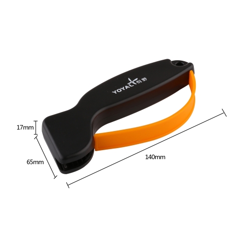 

TAIDEA Pocket Sharpener Carbide Household Handhled Sharpening Stone for Kitchen Knives Tool Black