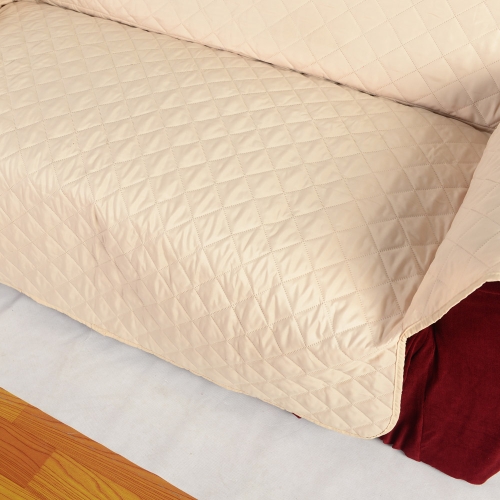 

Стеганый мягкая микрофибра диван крышка подушки спинки Slipcover охватывающих мат для дома мебель протектор