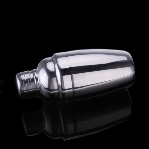 350ML Stainless Steel Cocktail Shaker Martini Drink Mixer Set Party Bar Bartender Tool Kit