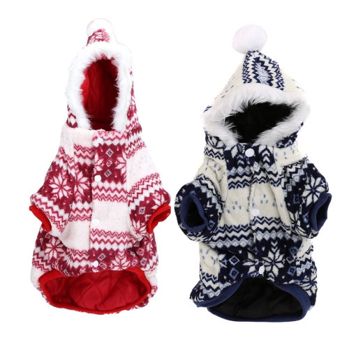 

Soft Warm Dog Pet Clothes Apparel Hoodie Hooded Coat for Winter