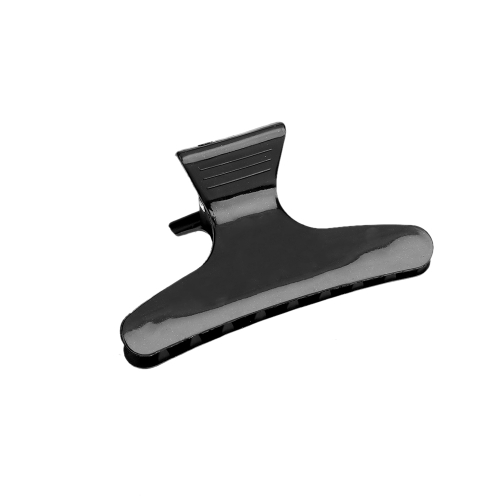 

12Pcs Fashion Plastic Black Hairdressing Tool Butterfly Hair Claw Salon Section Clip Clamps
