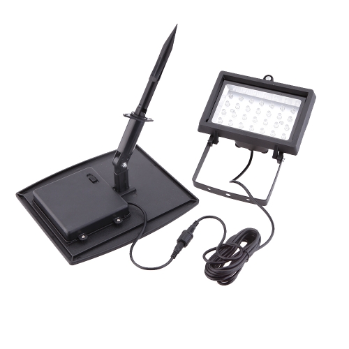 

Solar Powered 28 LED Floodlight Lawn Yard Garden Tree Pool Pond Outdoor Lamp