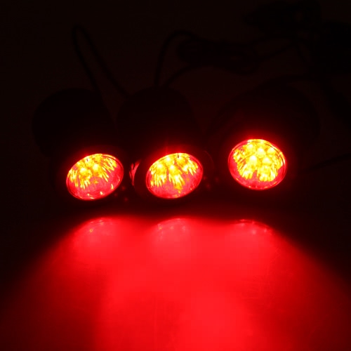 

Outdoor Solar Powered LED 3 RGB Spotlight Garden Pool Pond Yard Spot Light Colorful Lamp