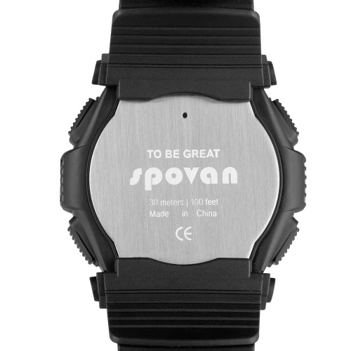 

3ATM Waterproof Sports Spovan Blade-Ⅳ Multifunction Outdoor Digital Watch Barometer Altimeter Thermometer Weather Forecast Stopwatch