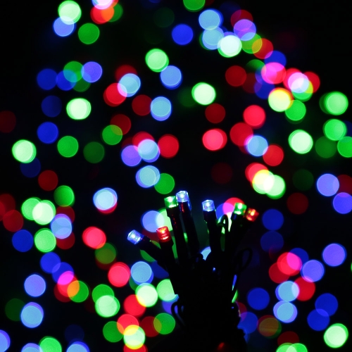 

RGB 200 LED Christmas String Light Outdoor Decoration Fairy Xmas Tree Wedding Holiday Party Garden Colorful USB DC 5V