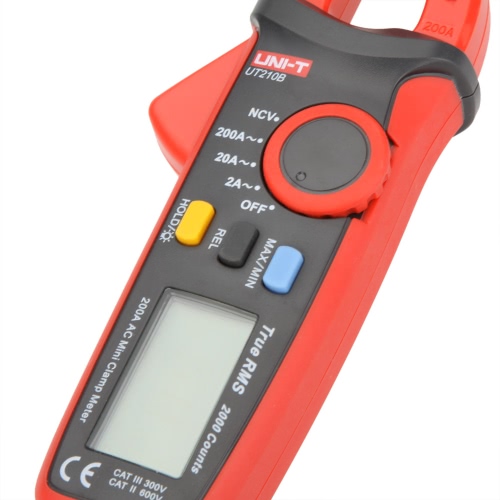 

UNI-T UT210B True RMS 200A AC Mini Clamp Meters