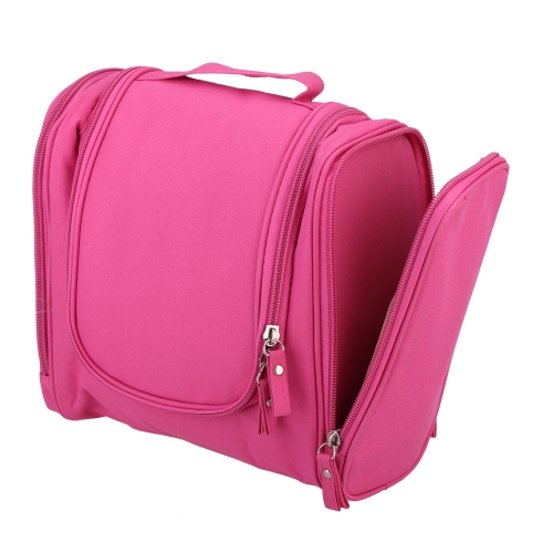 

Travel Toiletry Tote Hanging Grooming Zipper Water Resistance Outdoor Multifunction Wash Cosmetic Bag Makeup Storage Organizer Case