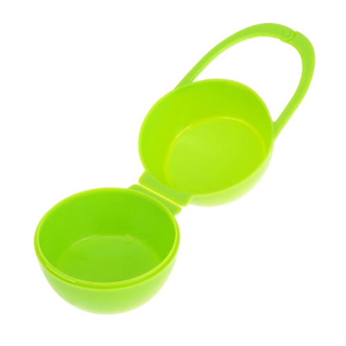 

Baby Infant Pacifier Storage Box Nipple Case Paci Cradle Portable Holder Green