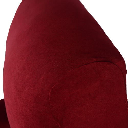 

High Quality Elastic Soft Polyester Spandex One Seater Recliner Cover Red