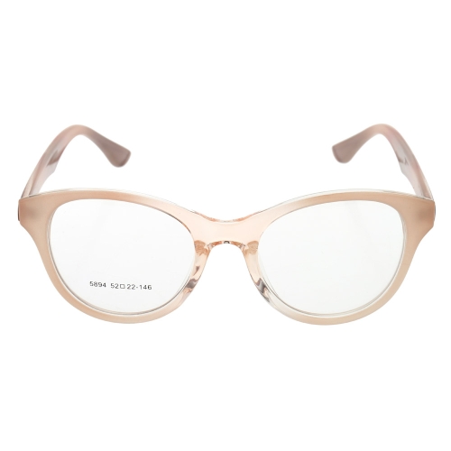 Lunettes en Vogue Couleur avec Verres Larges Lunettes de Monture en Rose