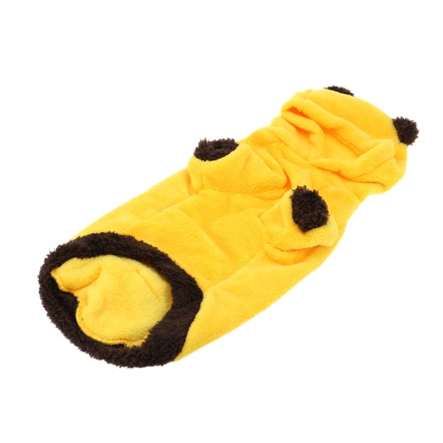 

Fashion Cute Cat Clothes Green Dinosaur Dino Style Puppy Coat Pet Jumpsuit Cats Dogs Apparel M/L Pink/Yellow