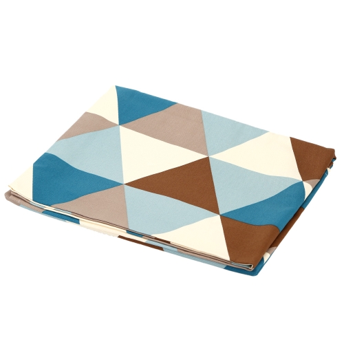 

Modern Geometric Triangle Pattern Table Cloth Cotton 180 * 140cm Household Dinner Table Cover