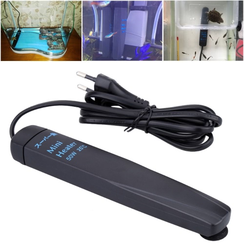 

16W / 50W Carbon Fiber Explosion-proof Aquarium Heater Submersible Fish Turtle Tank Heating Rod Temperature Adjustment Thermostat