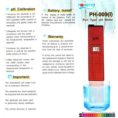 PEN TYPE PH METER