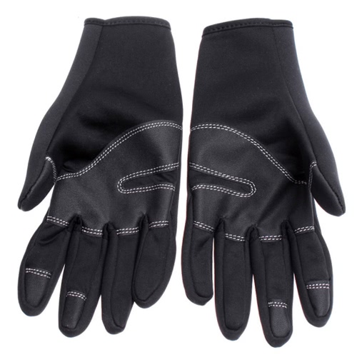 Outdoor warm windproof gloves