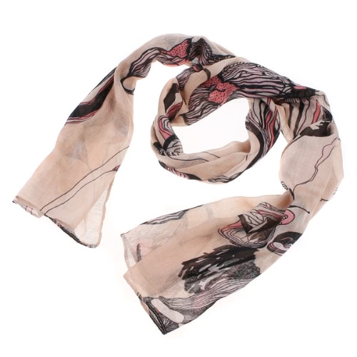 Begonia Flower Scarf