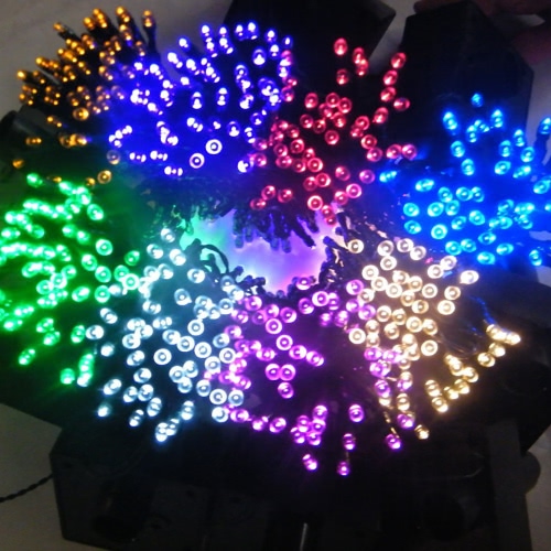 ソーラー LED ストリング ライト 200 LED