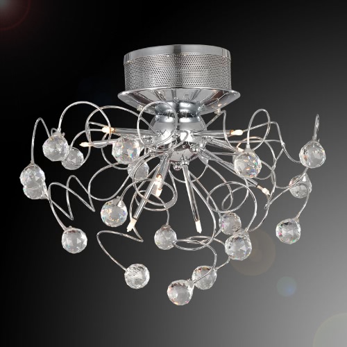 Crystal Chandelier Ceiling Lighting US Plug