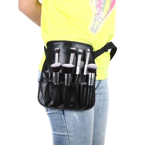 

PVC Cosmetic Makeup Brush Apron Bag with Artist Belt Strap