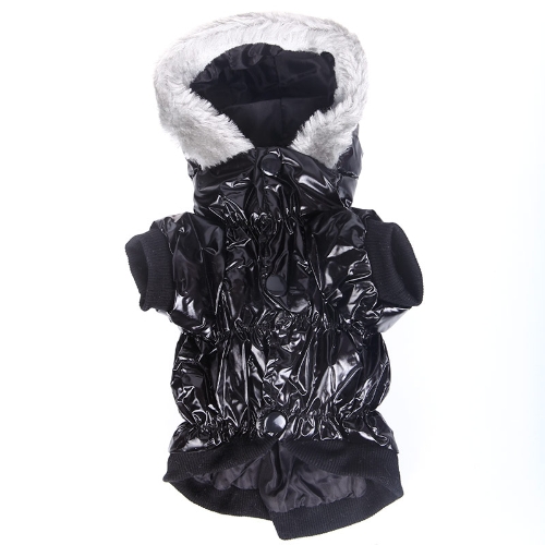 Waterproof Warm Pet Dog Clothes Apparel Hoodie Hooded Coat for Winter