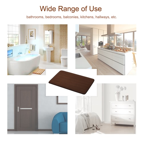

50 * 80cm Rectangular Soft Coral Fleece Bathroom Rug Non-slip Water Absorbent Shaggy Shower Mat Bathmat Bath Toilet Floor Rug Grey