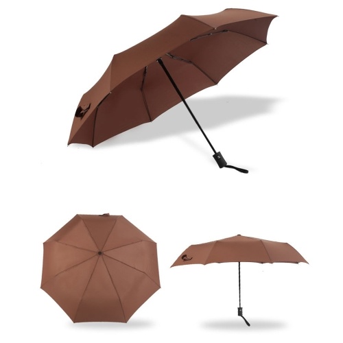 

Высококачественный Автоматический Tri-fold Umbrella Мужские и Женские Подарочные Деловые Складные Зонты