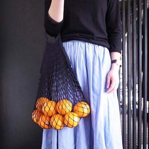 

Mesh Net Bag String Shopping Tote Woven Bag