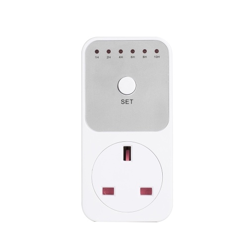 1-10 Hours Indoor Countdown Timer Socket Set Switch