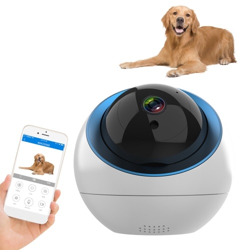 F7 Telecamera per animali domestici Telecamera per cani Telecamera WiFi Telecamera 1080p CCTV IR Visione notturna Monitor per bambini Sicurezza domestica per cani di gatto