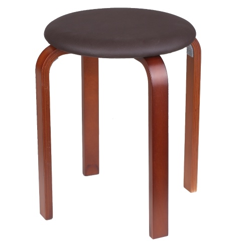 Wooden Stool Solid Wood KD Stool Stackable