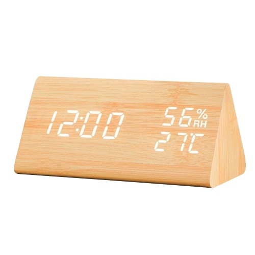 

LED Wood Digital Alarm